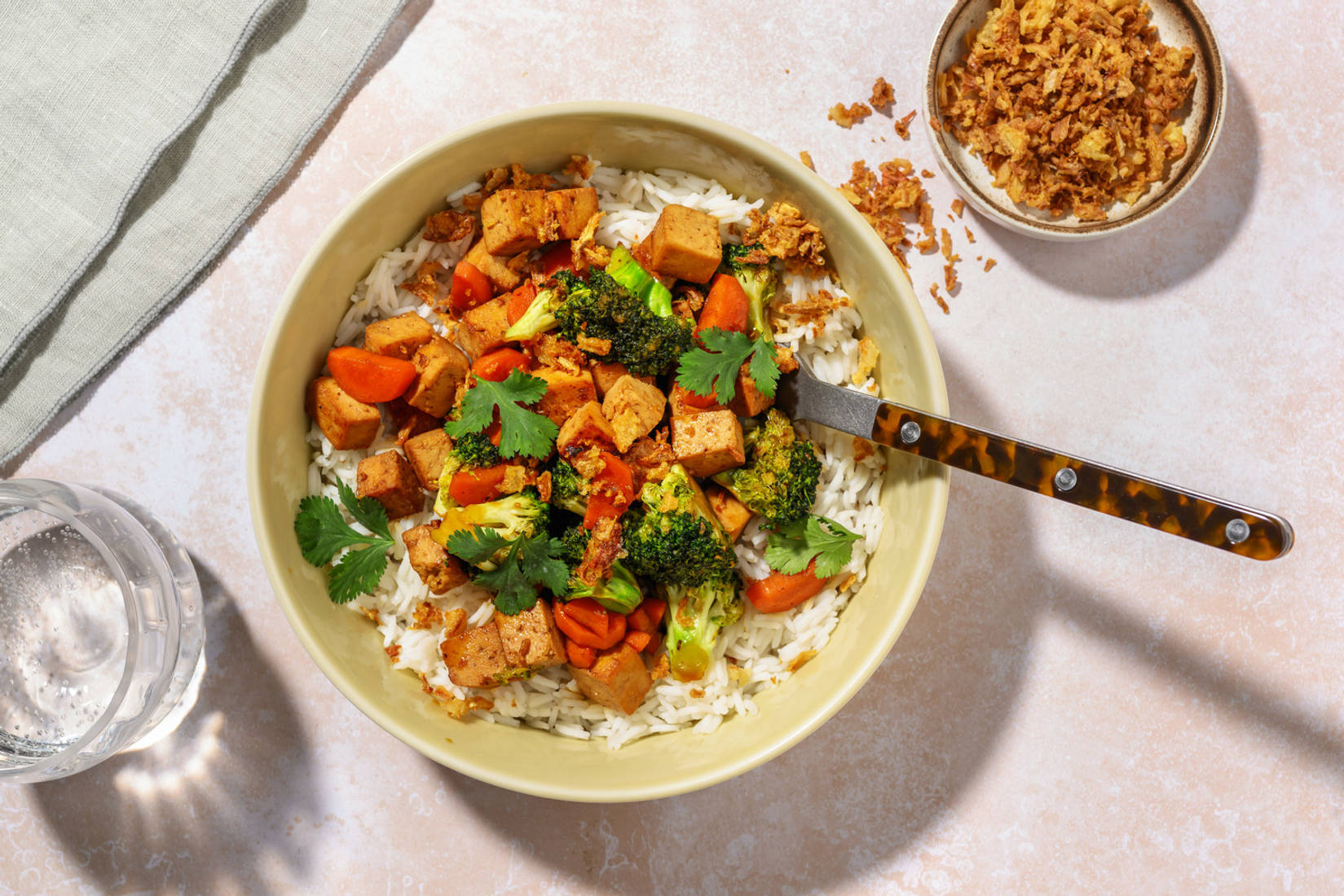 Fragrant Tofu & Teriyaki Veggies