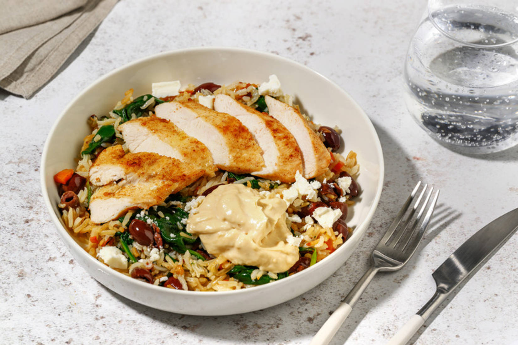 Double Peri-Peri Chicken & Olive-Studded Rice