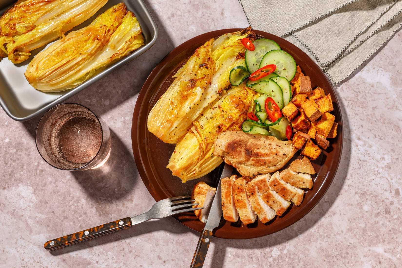 Soy Chicken & Charred Miso Bambino Wombok