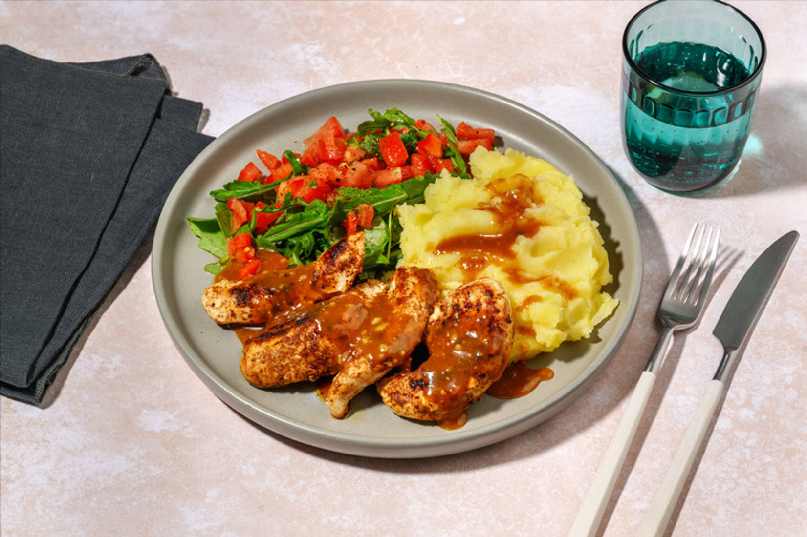 Shortcut Seared Chicken & Mushroom Sauce