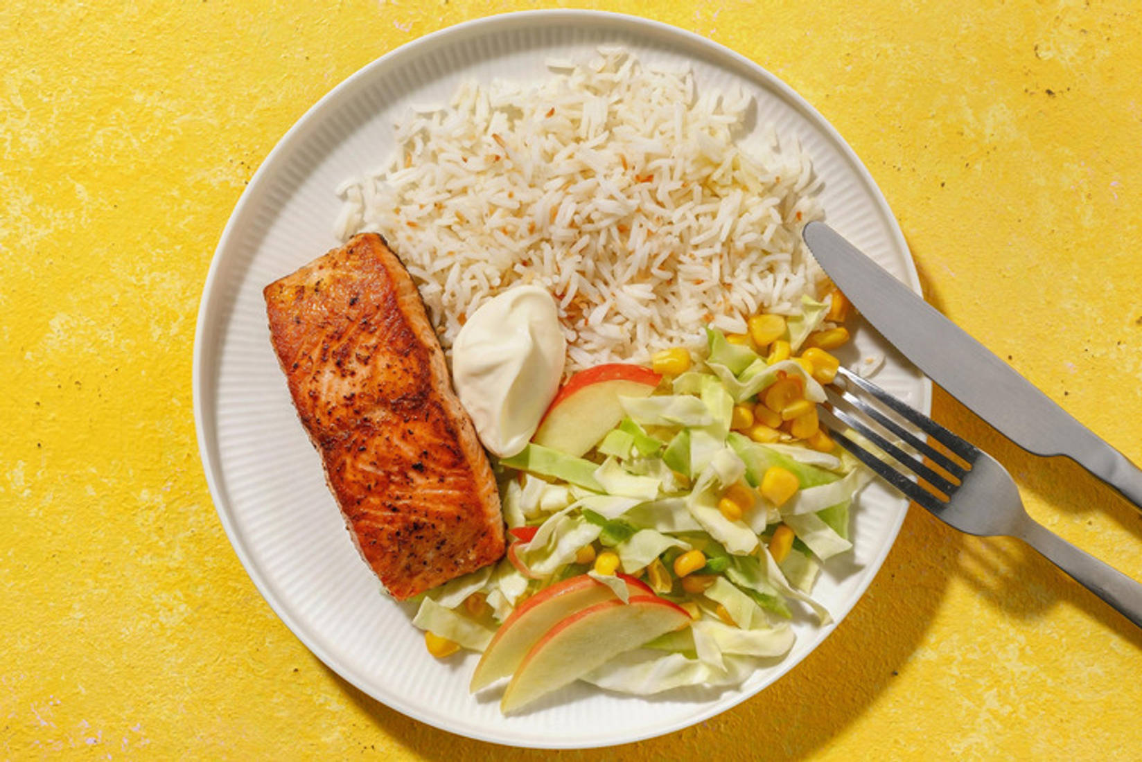 Lachsfilet nach Karibischer Art