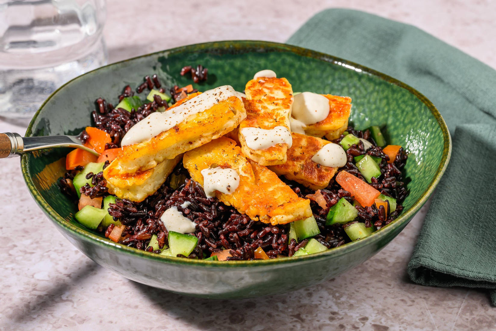 Formaggio grigliato alla paprika e timo