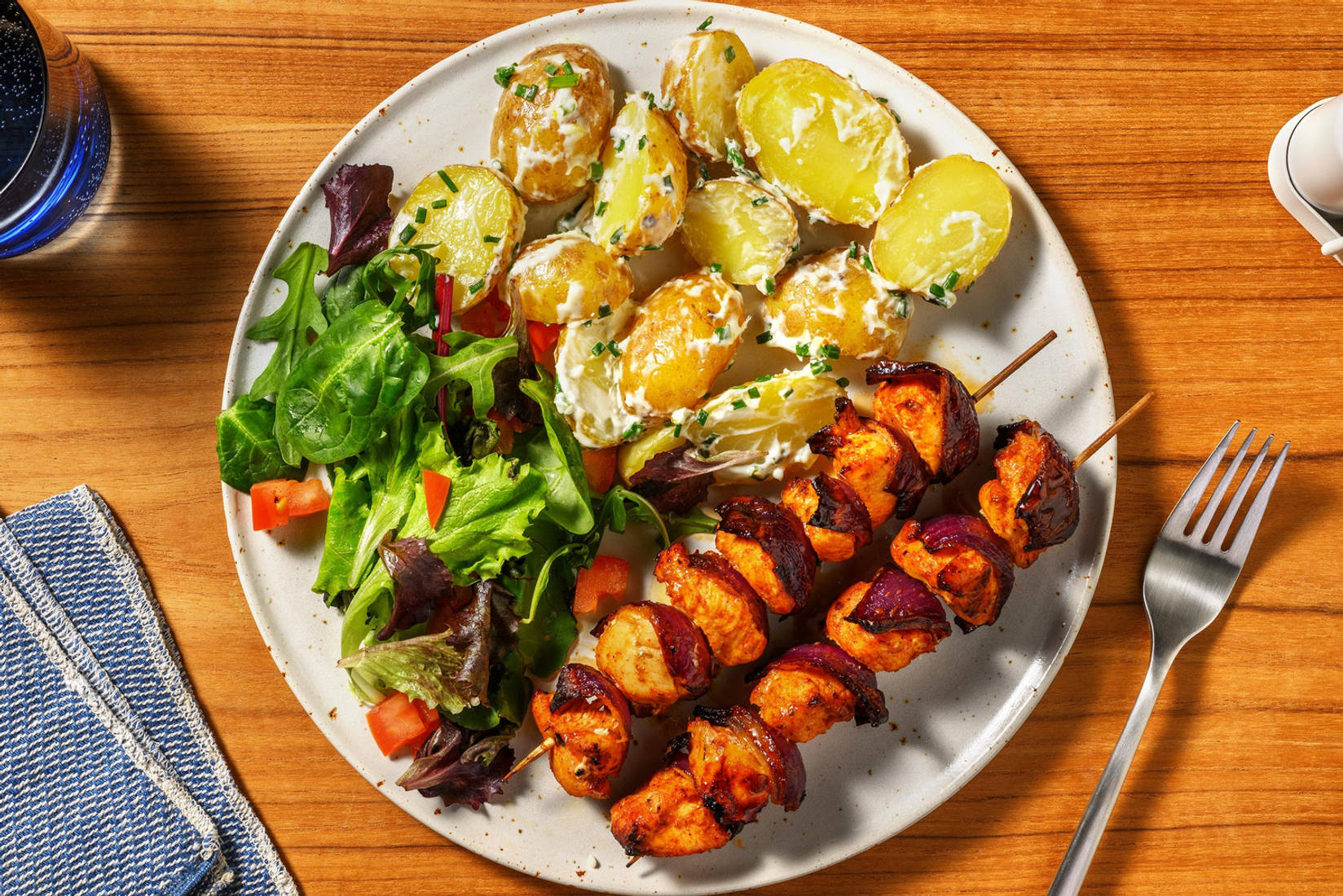 Peri Peri Honey and Lime Chicken Skewers
