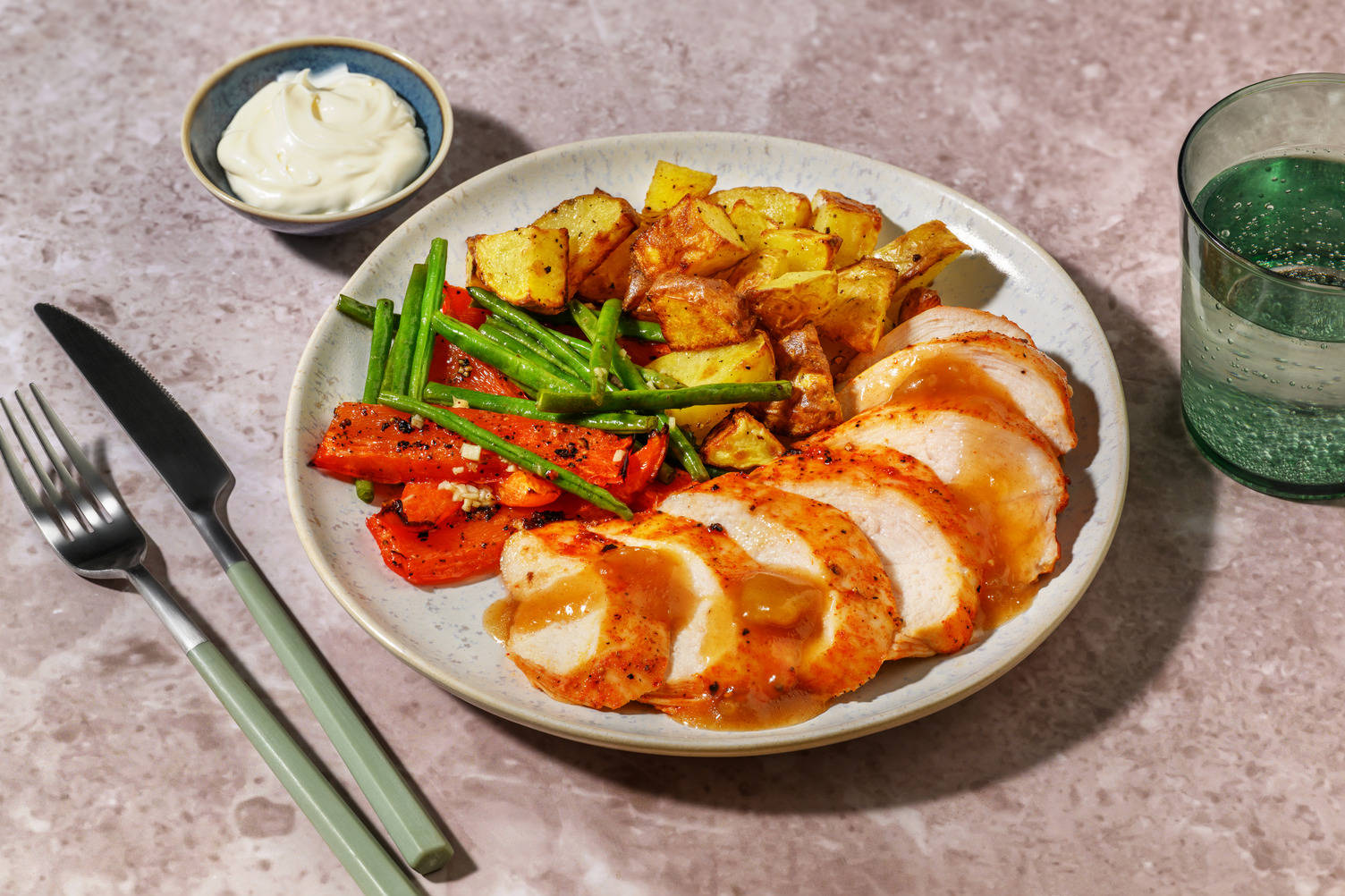 Caribbean Jerk Inspired Chicken Traybake