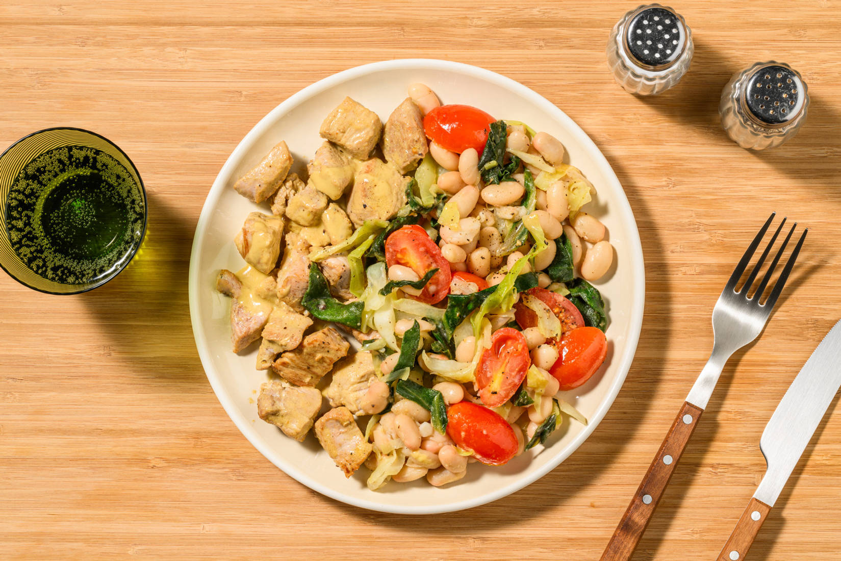 Lonza di maiale all'arancia e senape