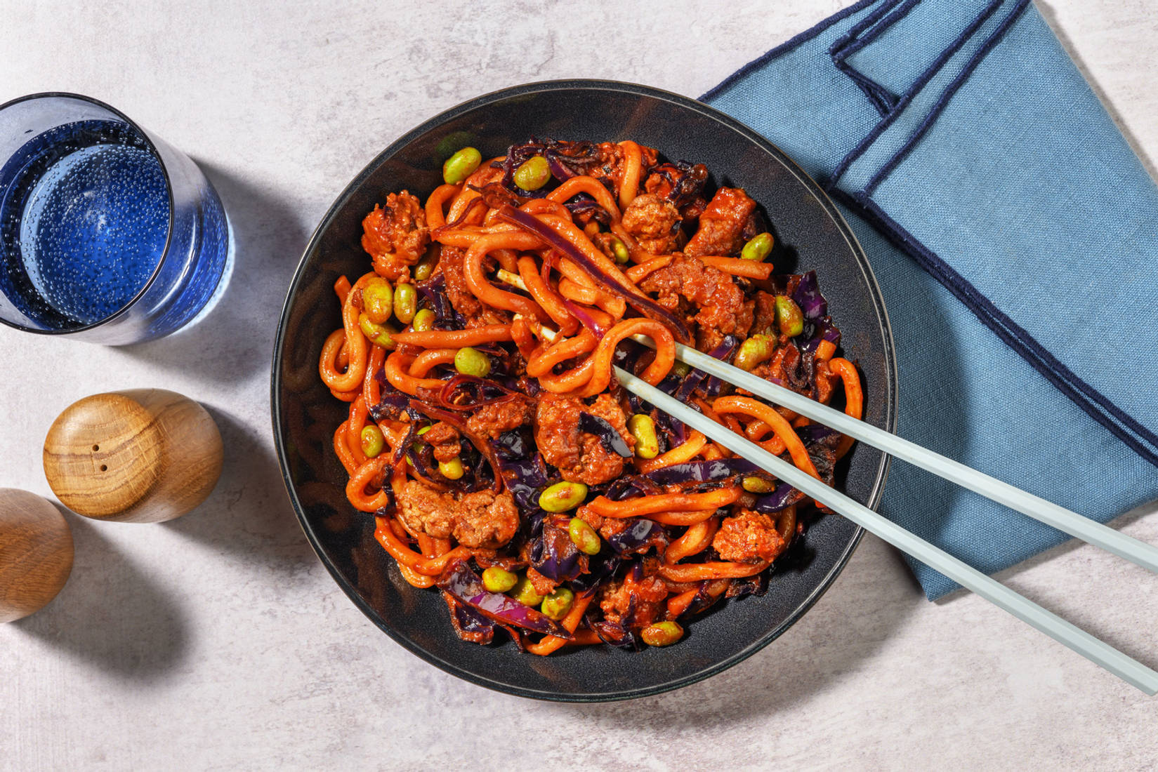Gochujang Pork Noodles