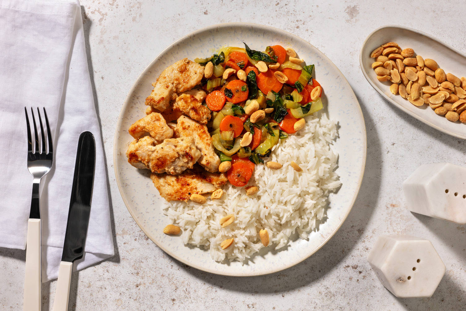 Leggerezza fusion - petto di pollo all'asiatica