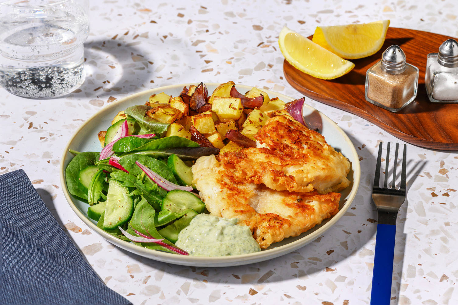 Punjabi Style Amritsari Fried Basa