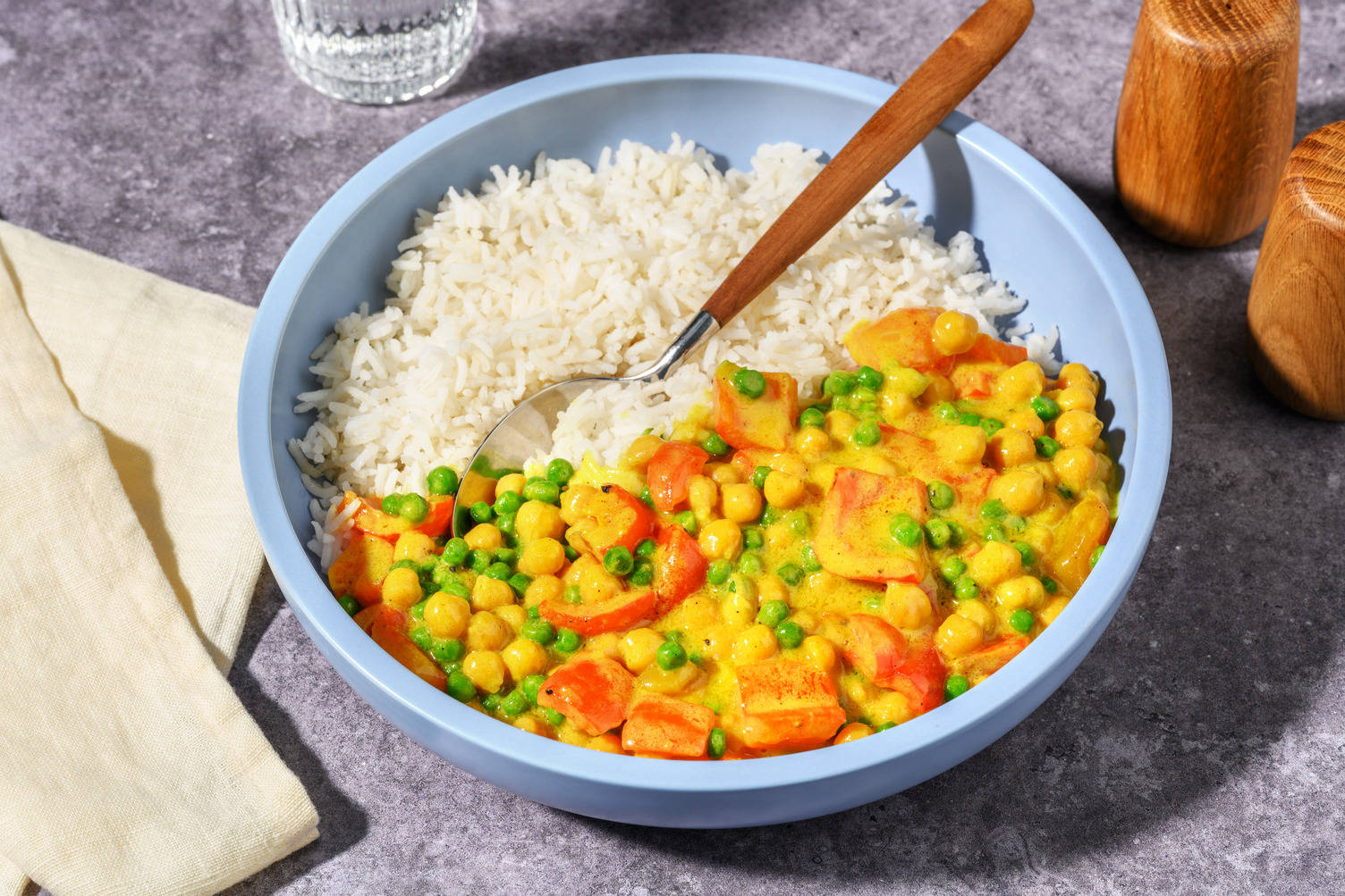 Veggie Coconut Chickpea Curry