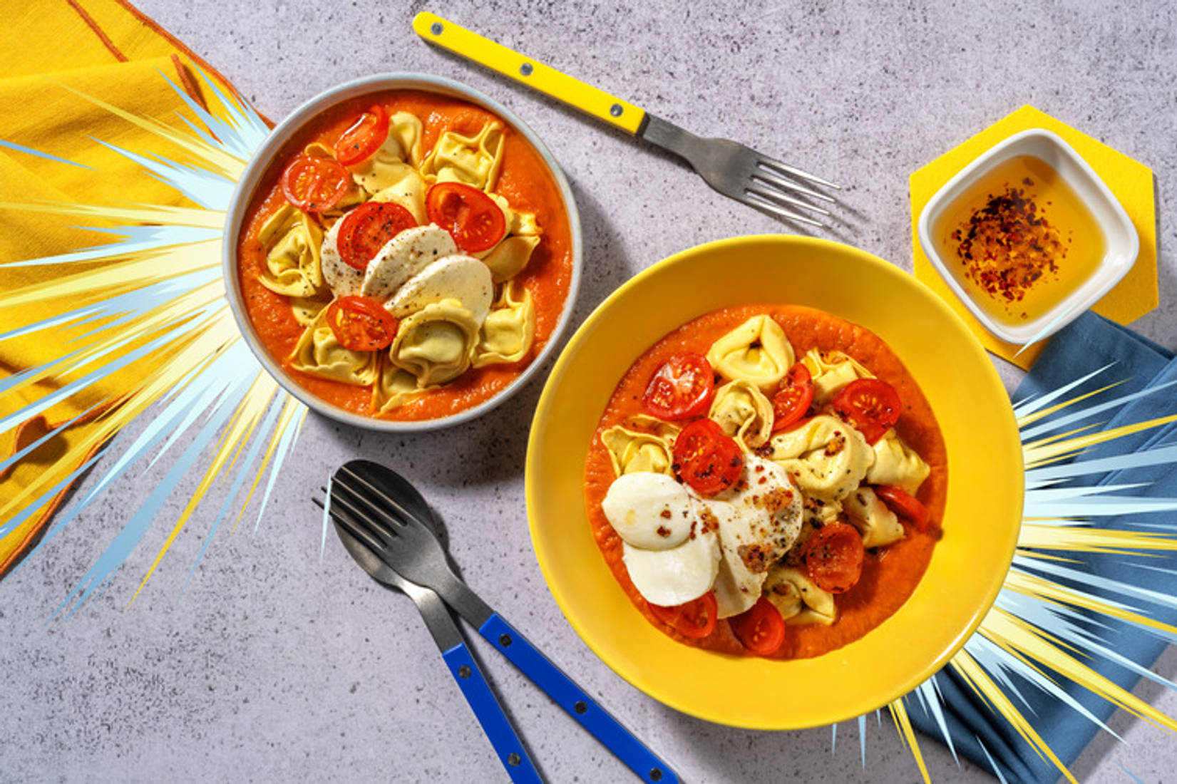 Magma Tortellini inspiriert von Mega-Camerupt