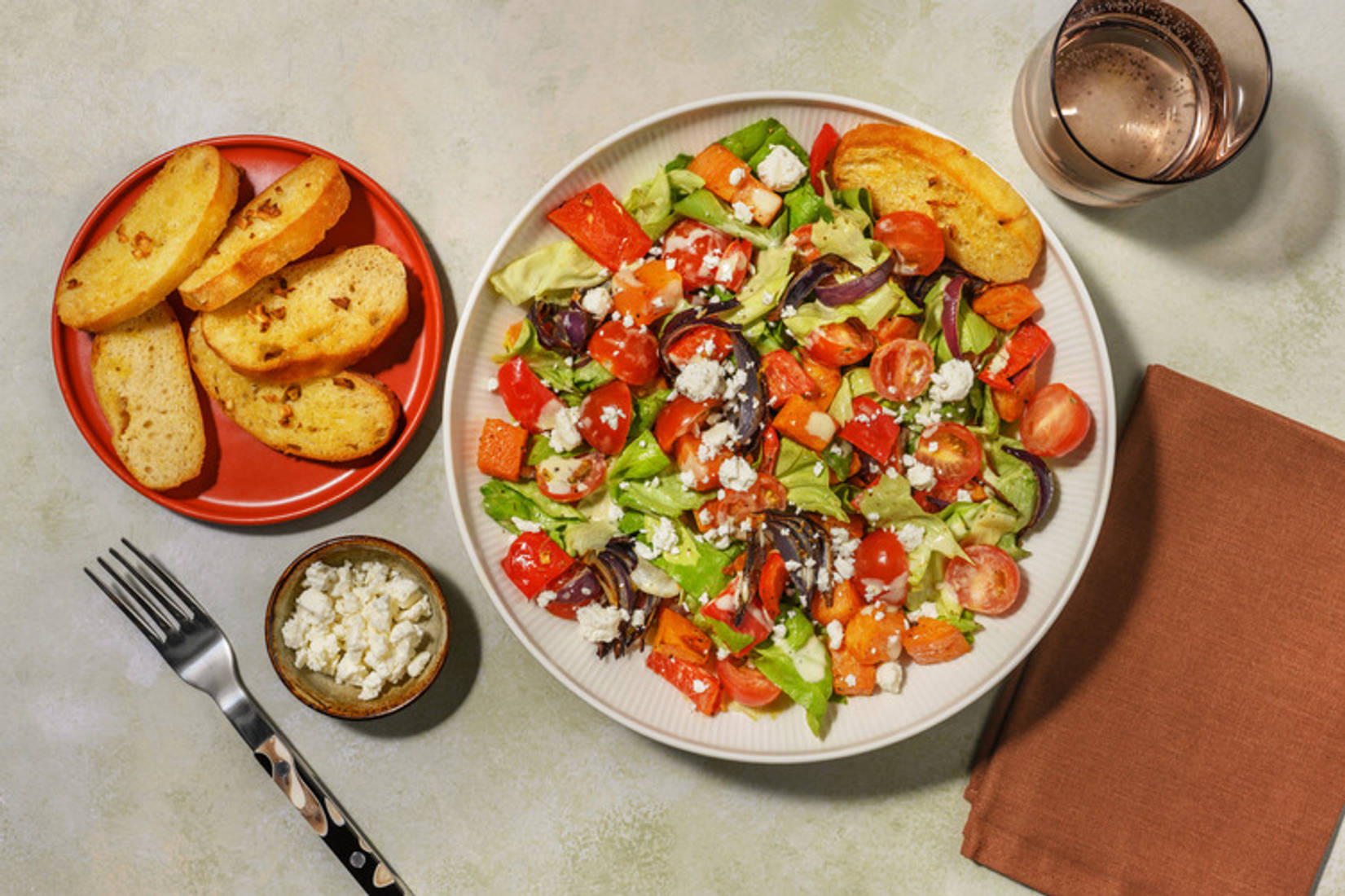 Sweet Potato and Pepper Salad with Irish Beef Rump