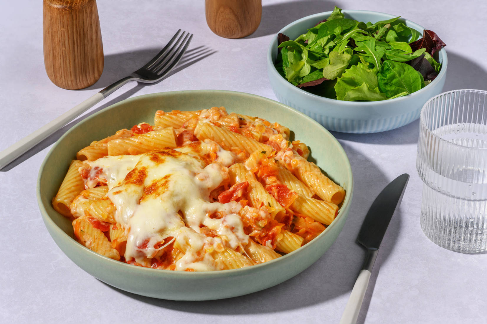 Linse- og pastagrateng