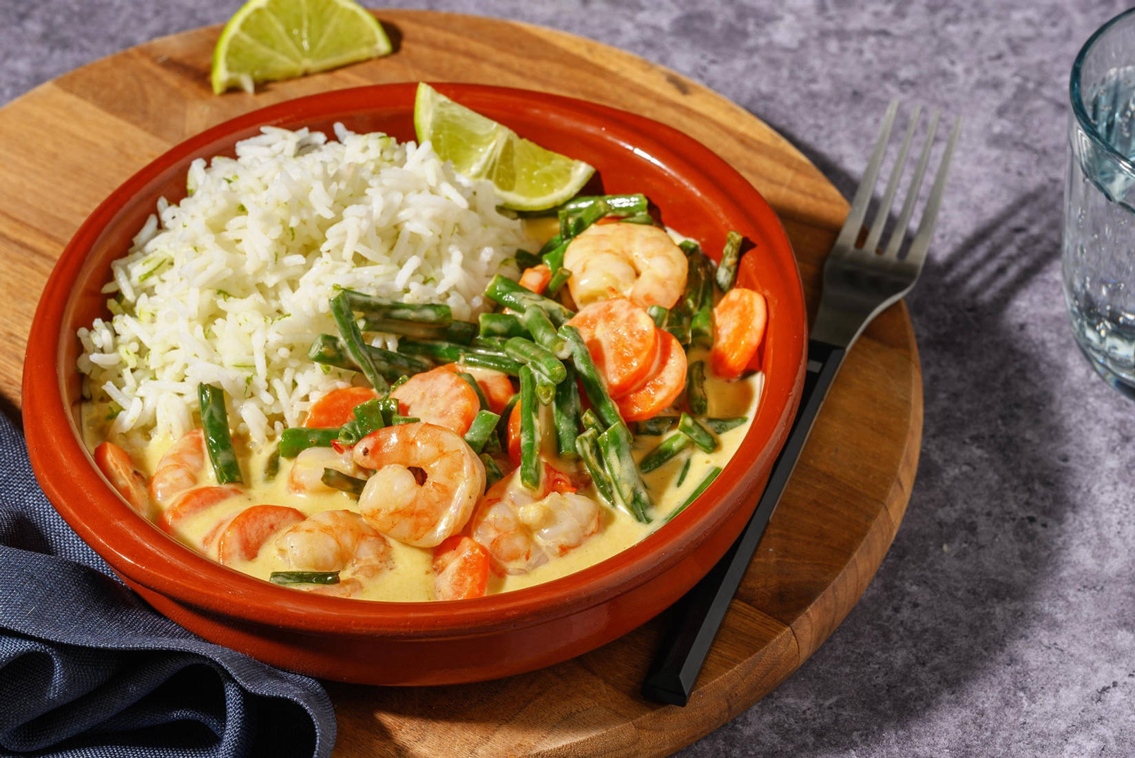 Prawn Green Thai Style Curry