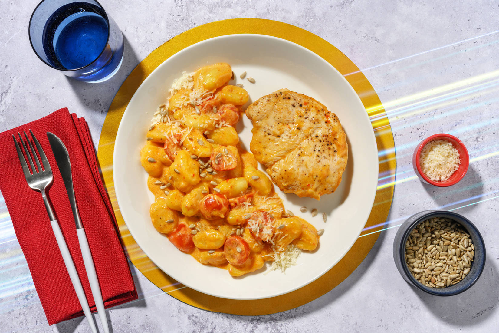 Sonics Schattenwelt-Hähnchen mit Gnocchi