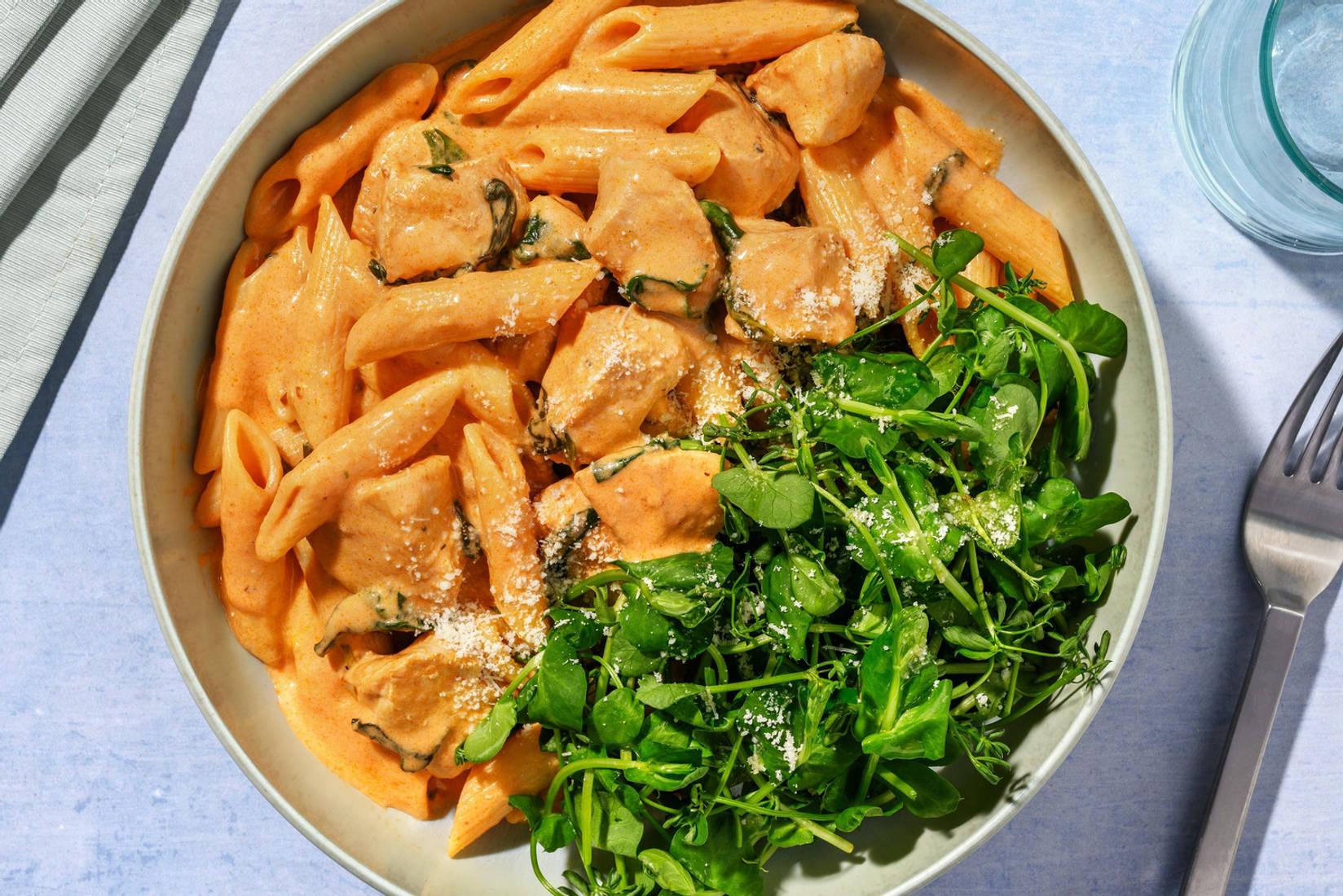 Creamy Cajun Chicken Penne