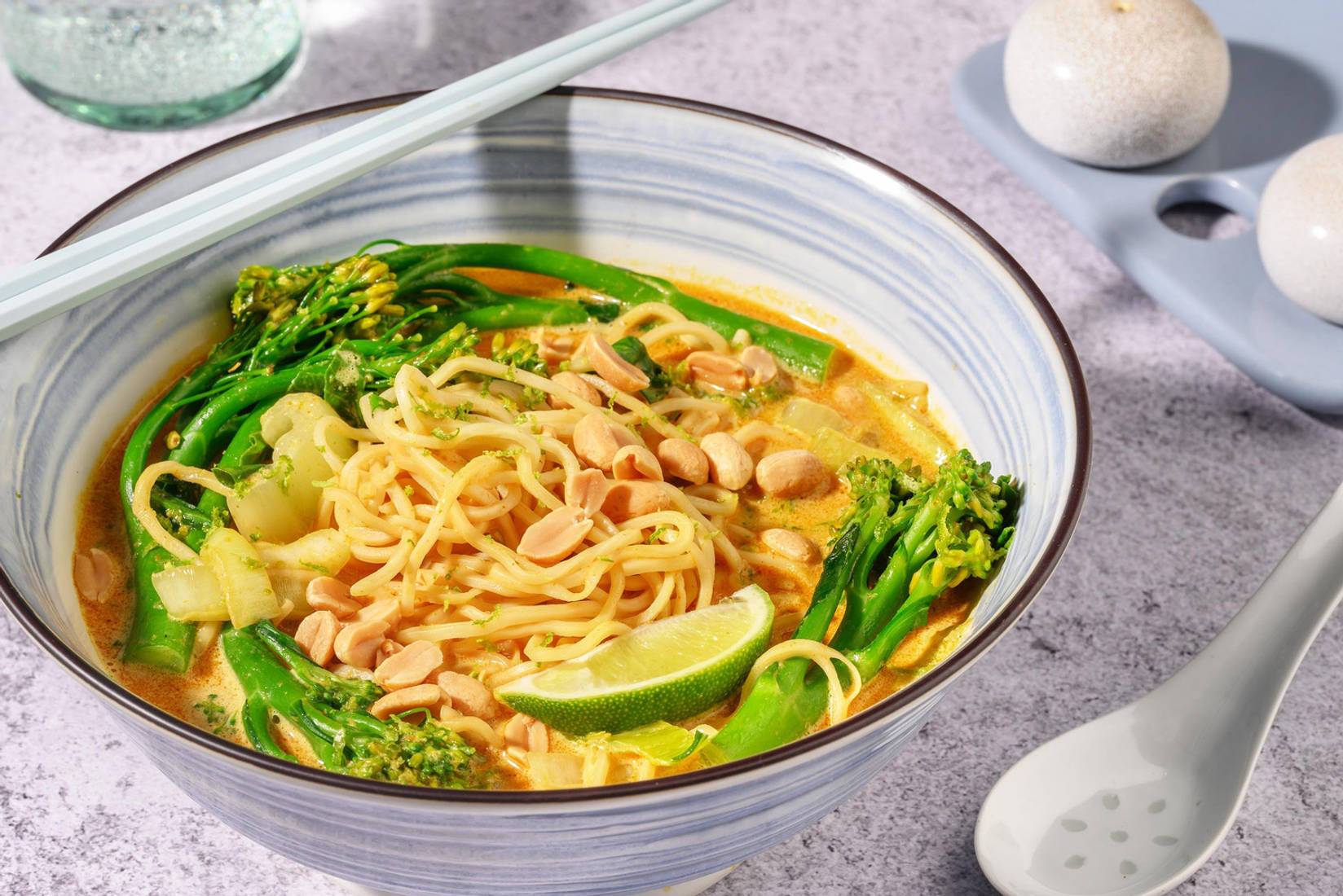 Thai Yellow Style Prawn Noodle Soup