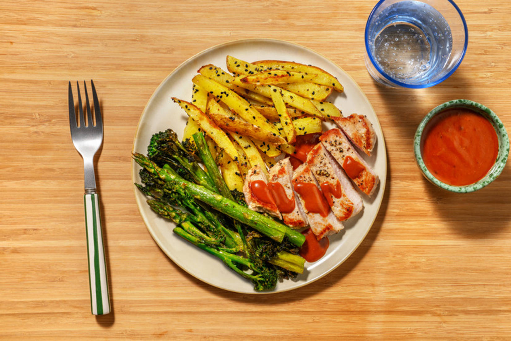 Chinese Style BBQ Pork Steak