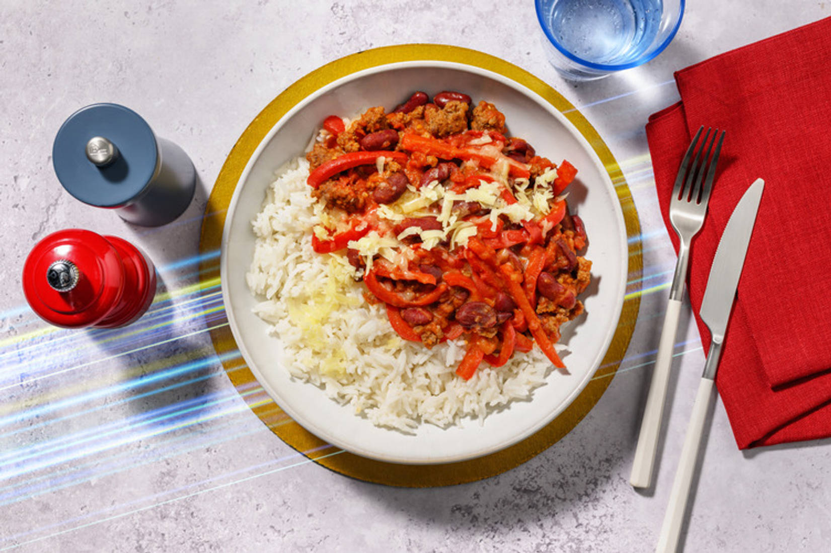 Quick Chilli con Carne with Lean Beef