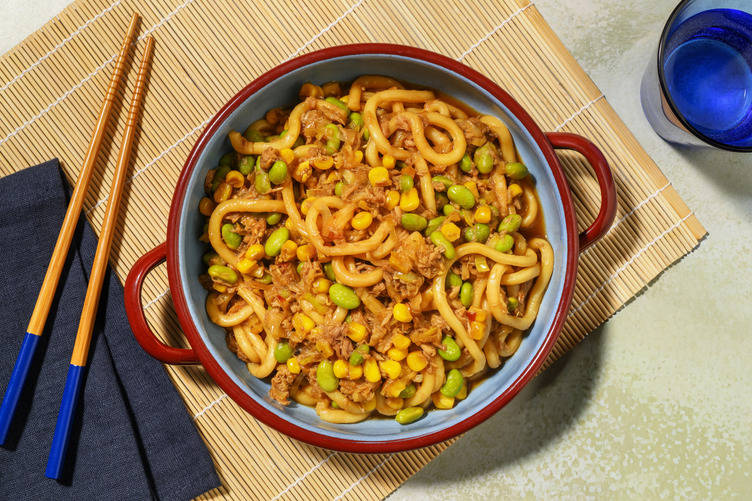 Sweet Sesame Tuna Noodles