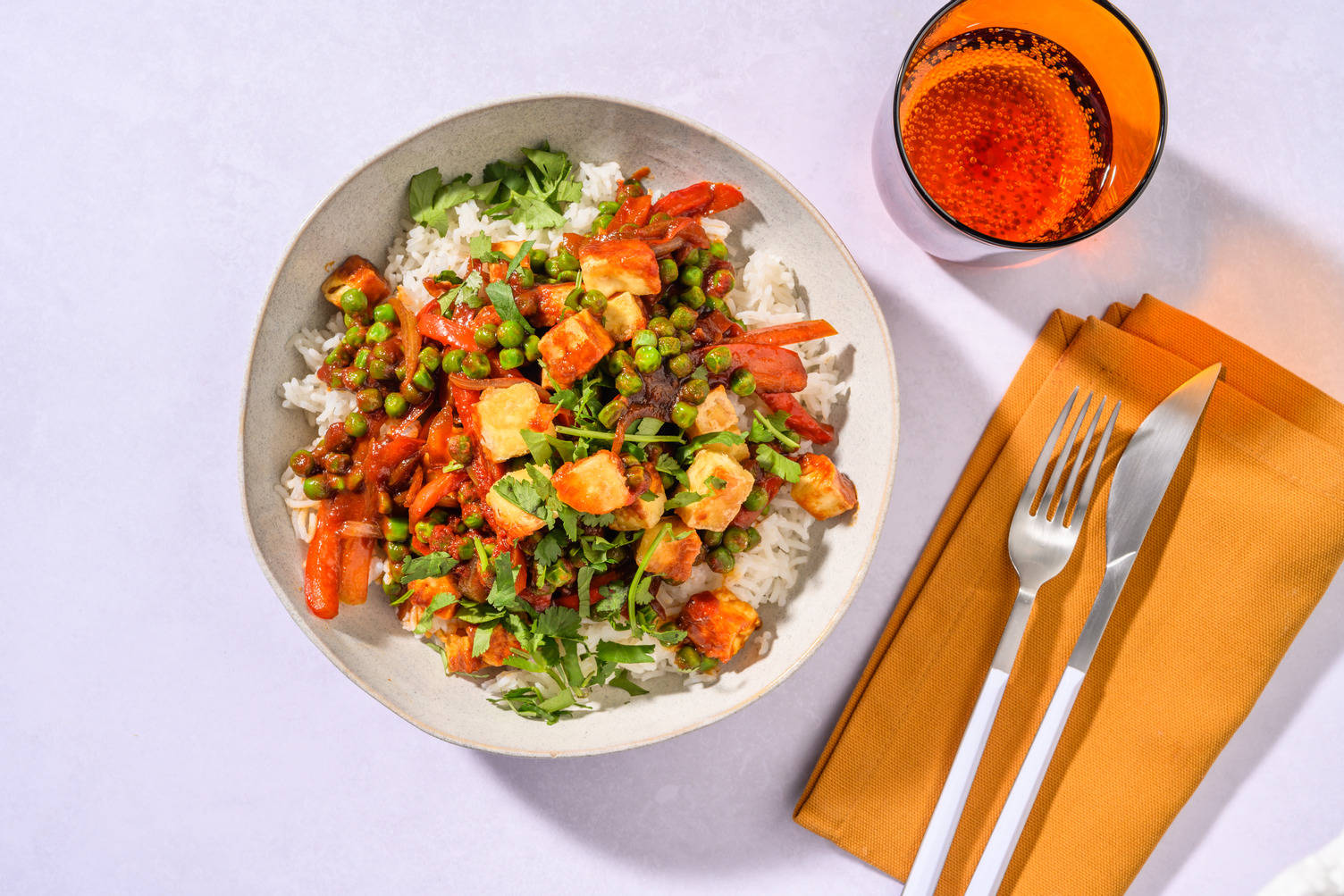 Sweet and Sour Double Tofu