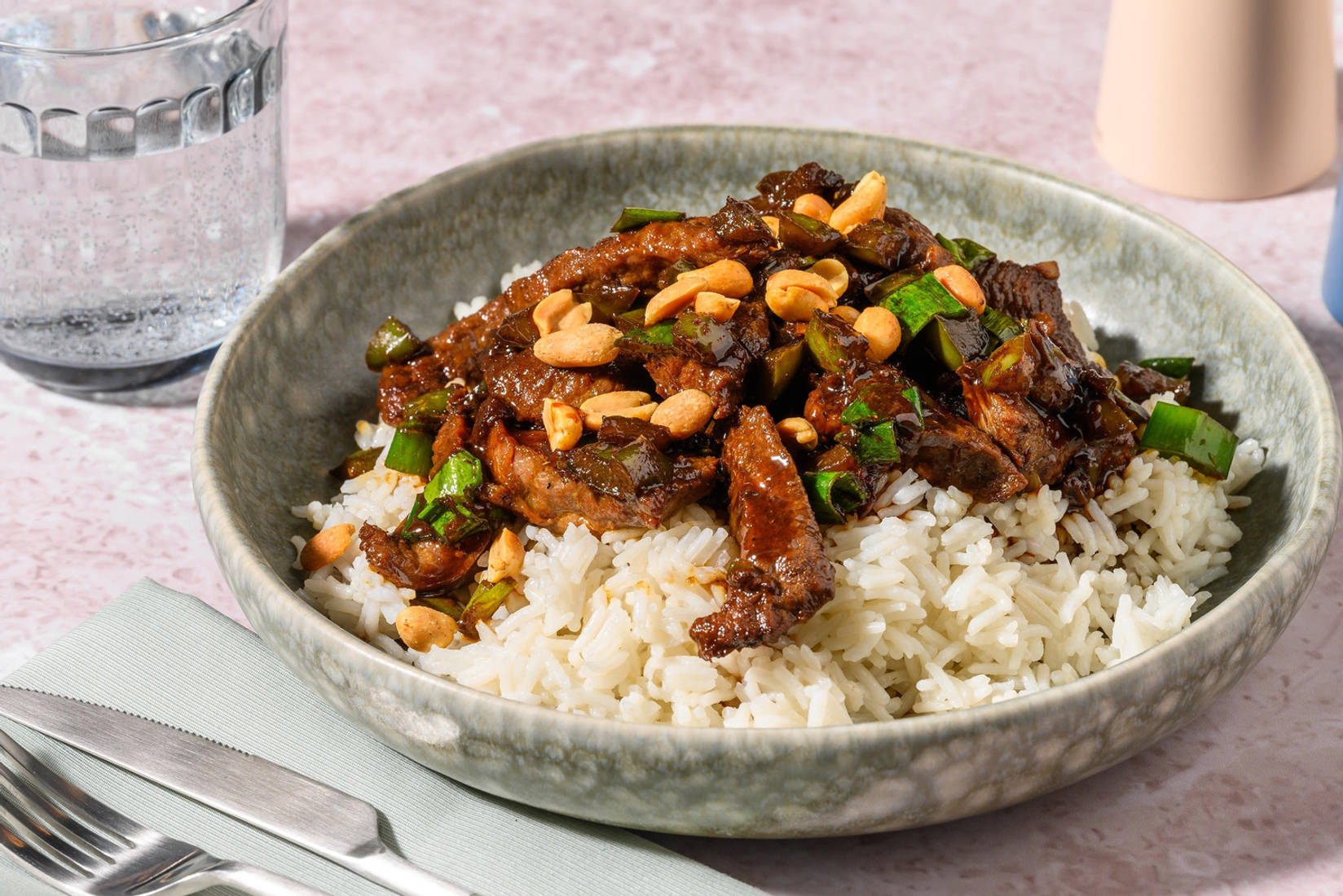 Scodella di riso e manzo Gyudon