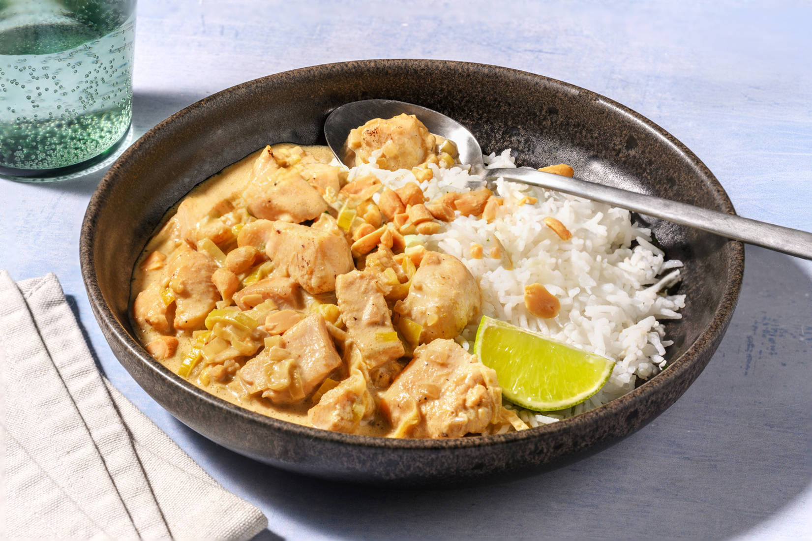 Curry vert thaï au poulet