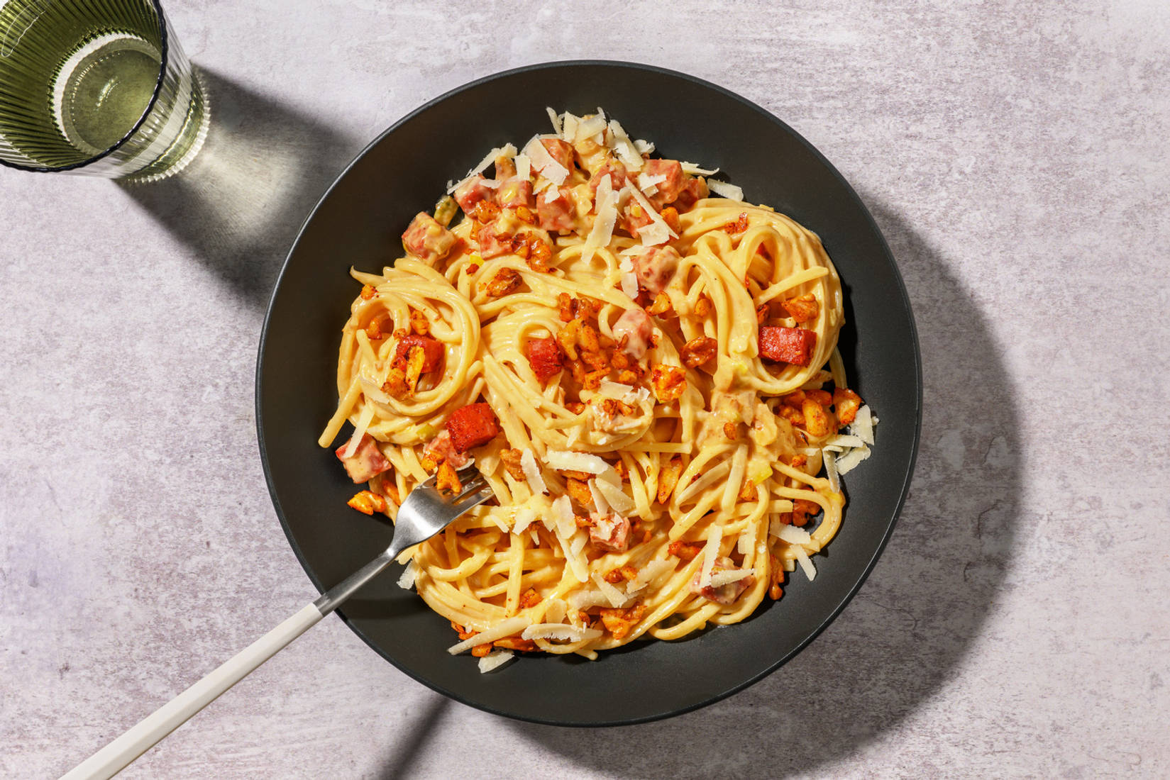 Linguine chorizo & crème à l'espagnole