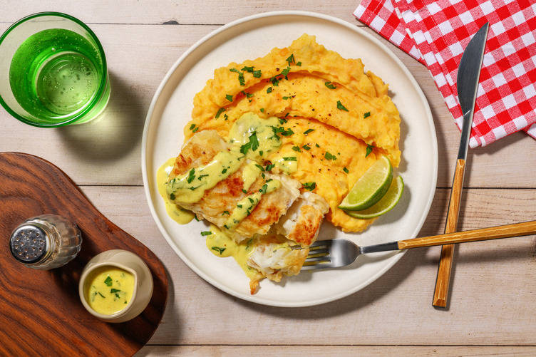 Lieu & sauce curry-citron comme au comptoir