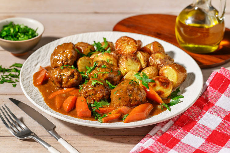 Boulettes de bœuf en sauce façon liégeoise