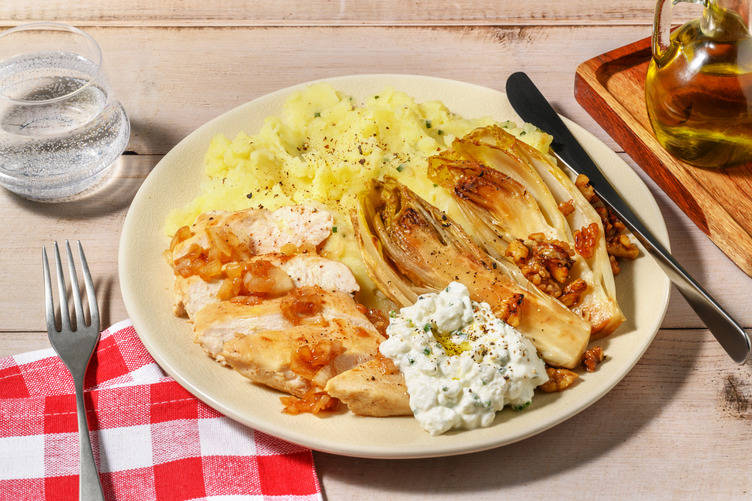 Dinde & endives caramélisées comme au bistrot