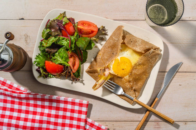 La complète : jambon, gouda & œuf