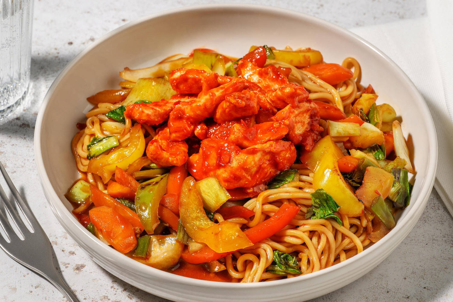 Indonesisches Sambal-Hoisin-Hähnchen 