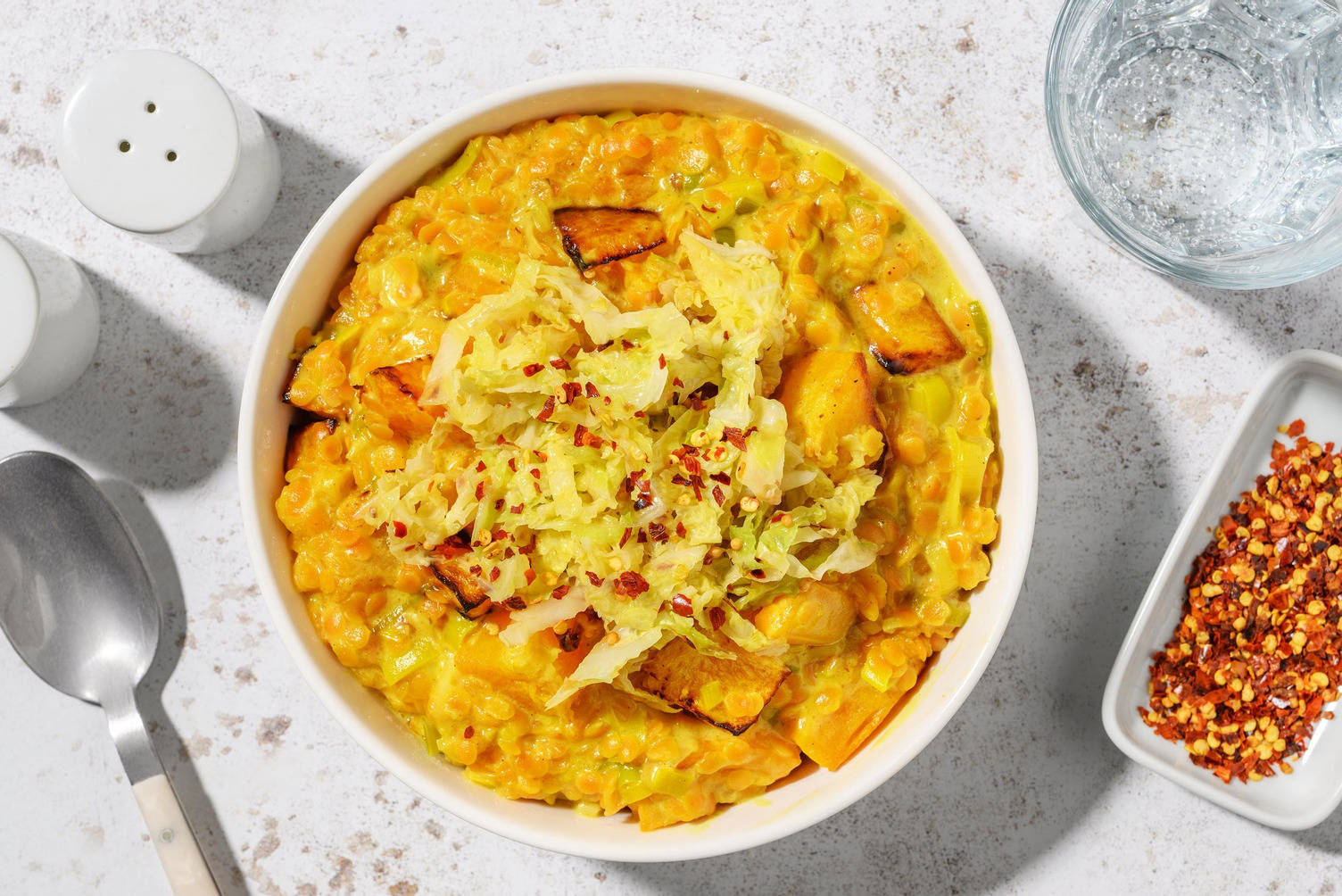 Creamy Korma Spiced Butternut Dal 