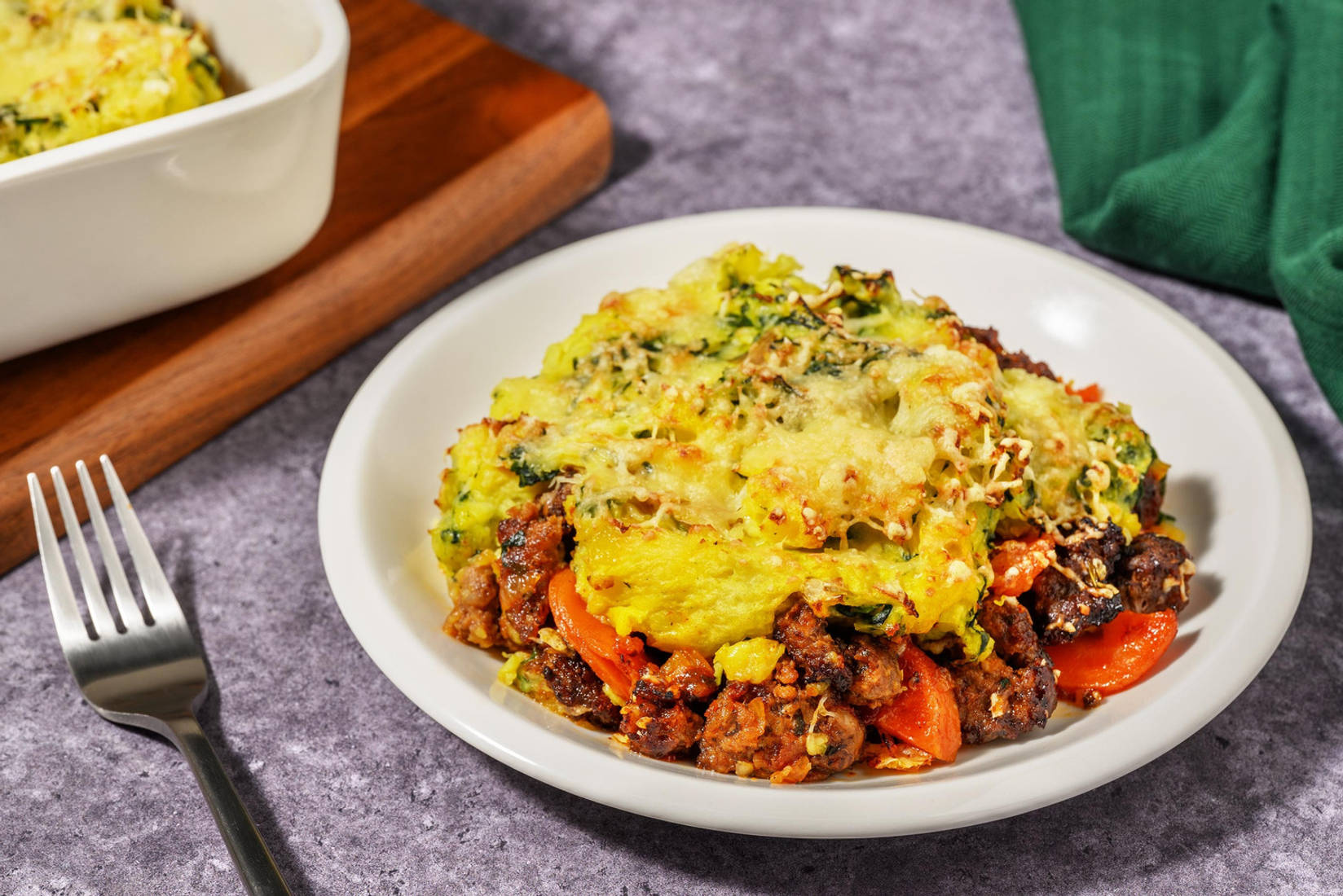 Italiaanse stijl cottage pie