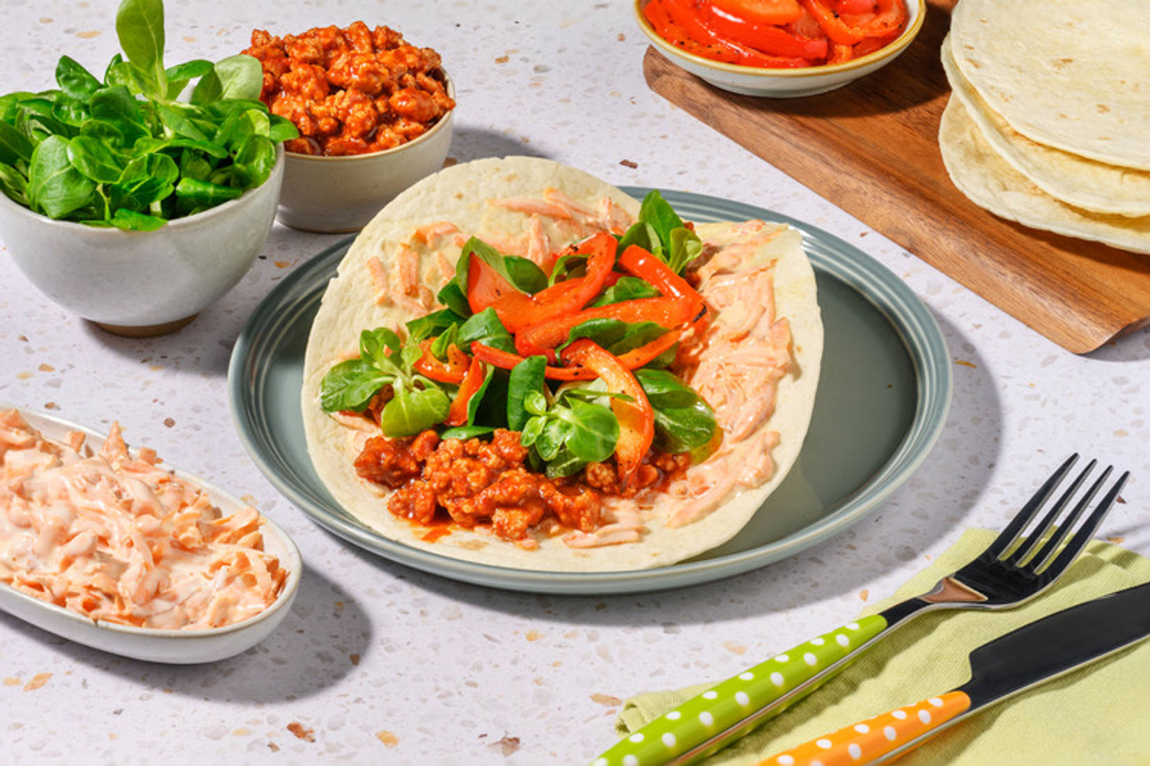 Tex-Mex Turkey Tacos