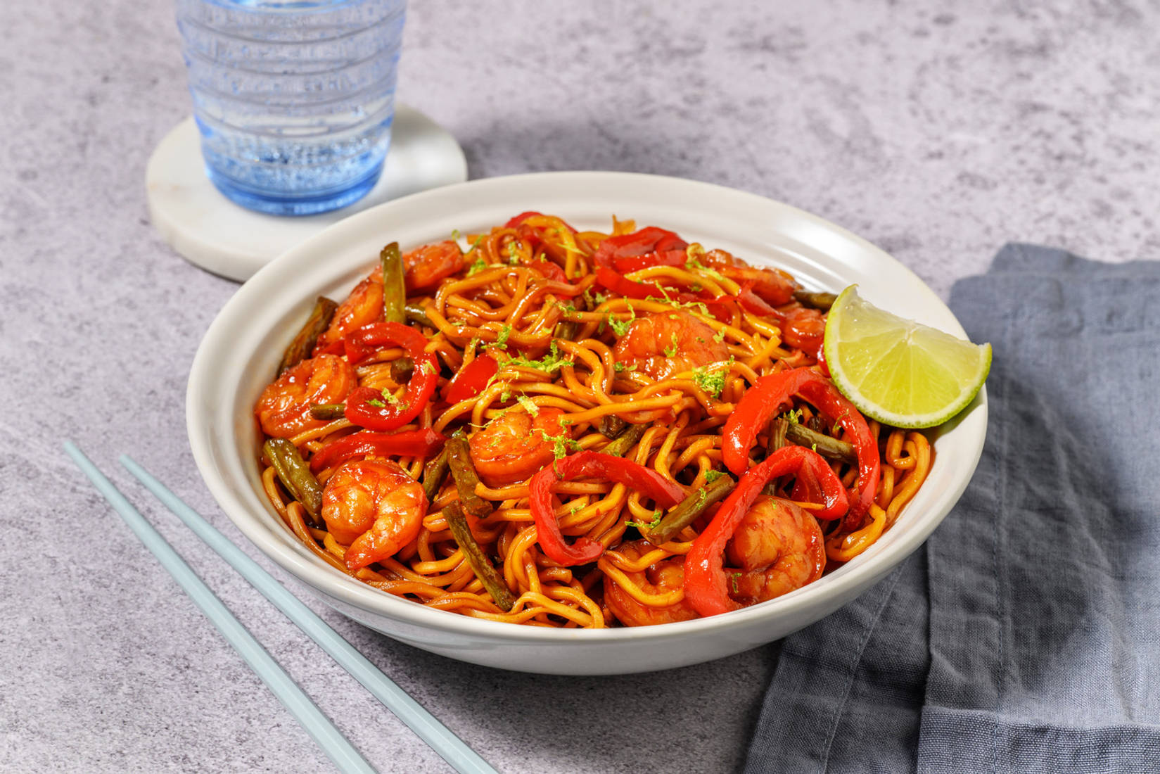 Bulgogi King Prawn Noodles