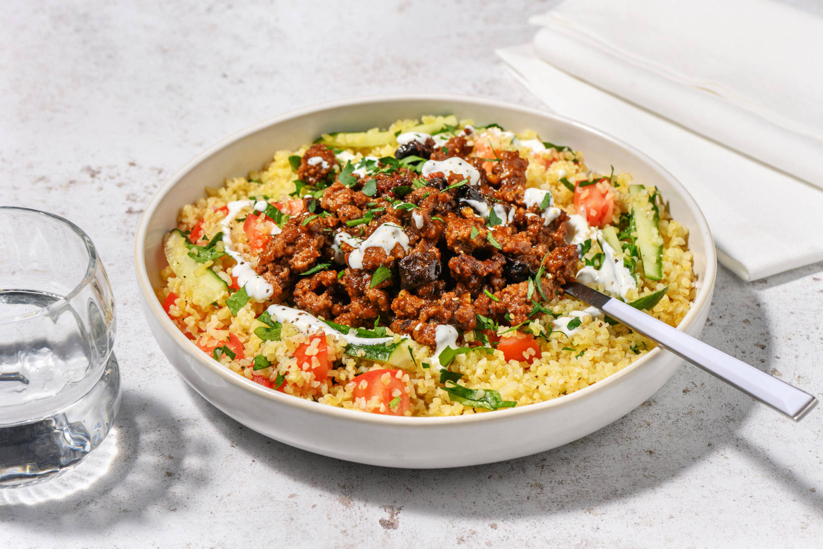 Middle Eastern Inspired Sticky Beef