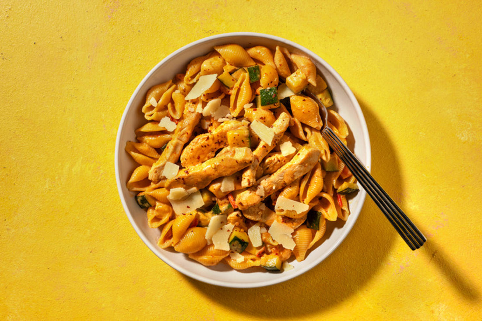 Cajunkrydret kyllingpasta