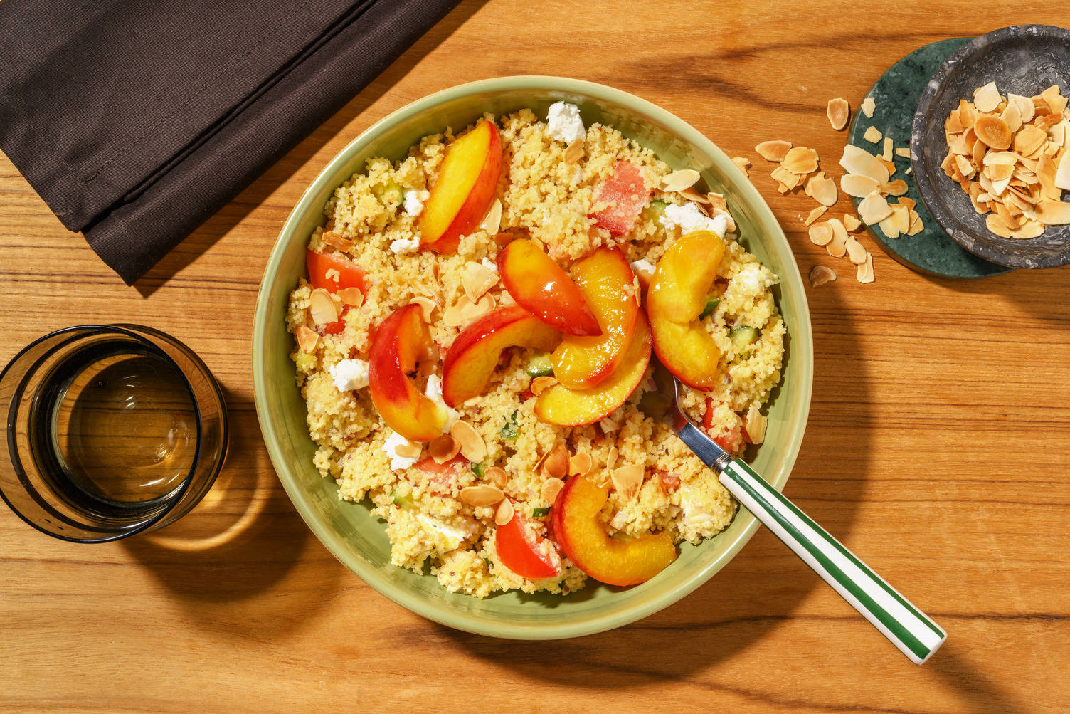 Warm Nectarine and Couscous Salad