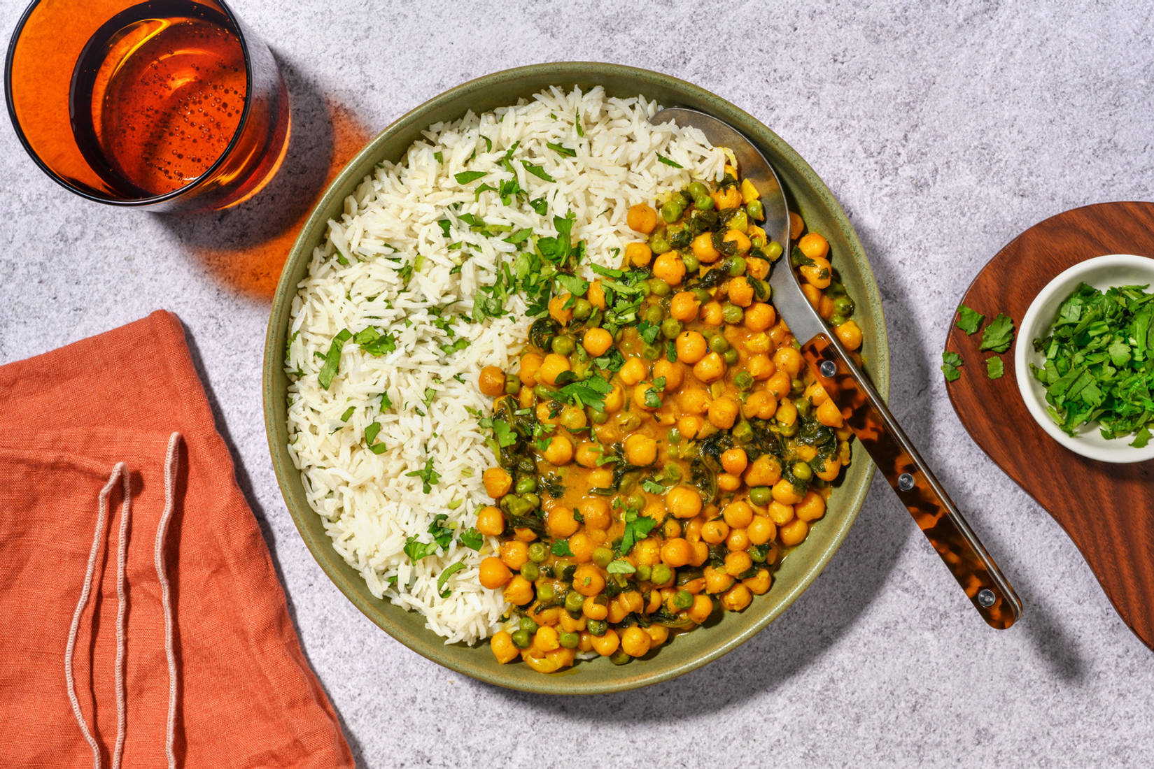 Creamy Chickpea Korma