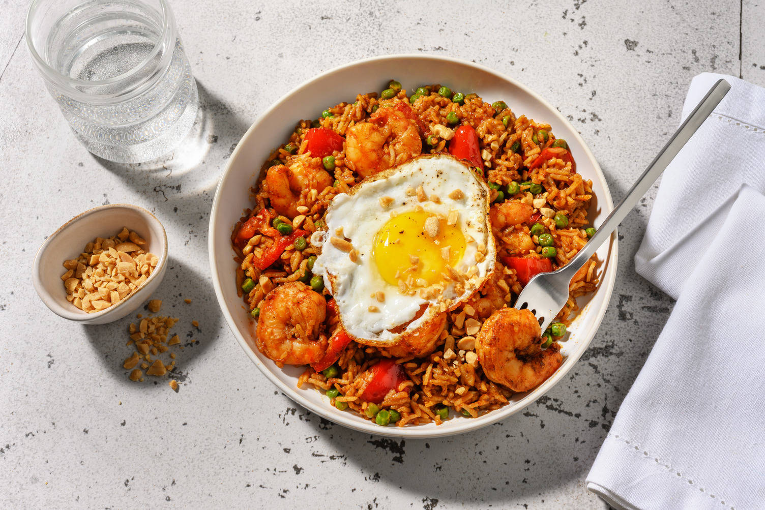 Takeaway Style Double Prawn Fried Rice