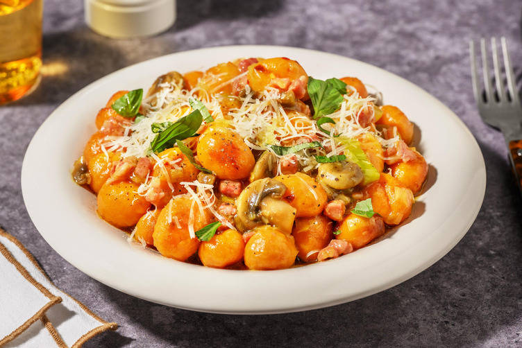 Gnocchi-Pfanne mit Bacon