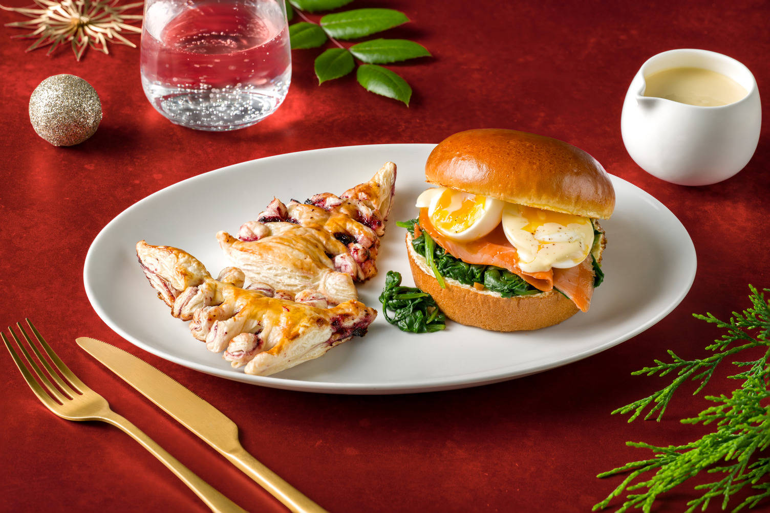 Brunch chic : buns saumon & sauce hollandaise