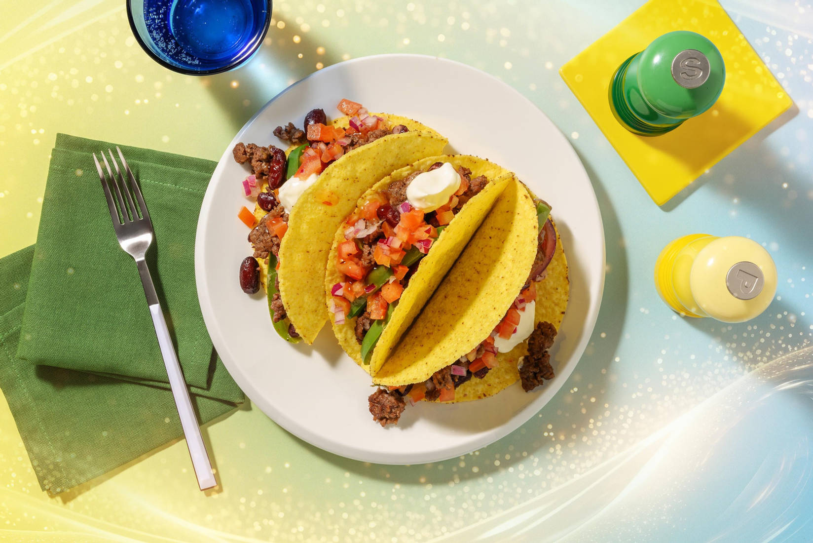 Mariachi taco's geïnspireerd op Miguel