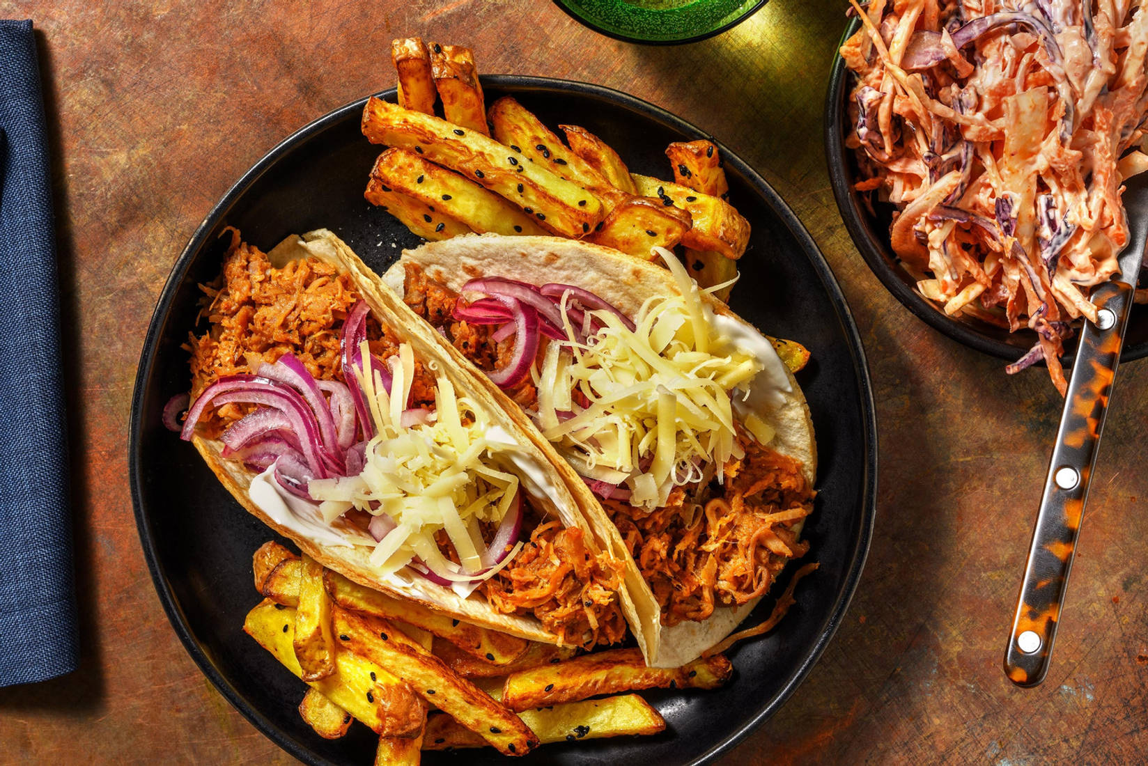 Teriyaki Pulled Pork Tacos