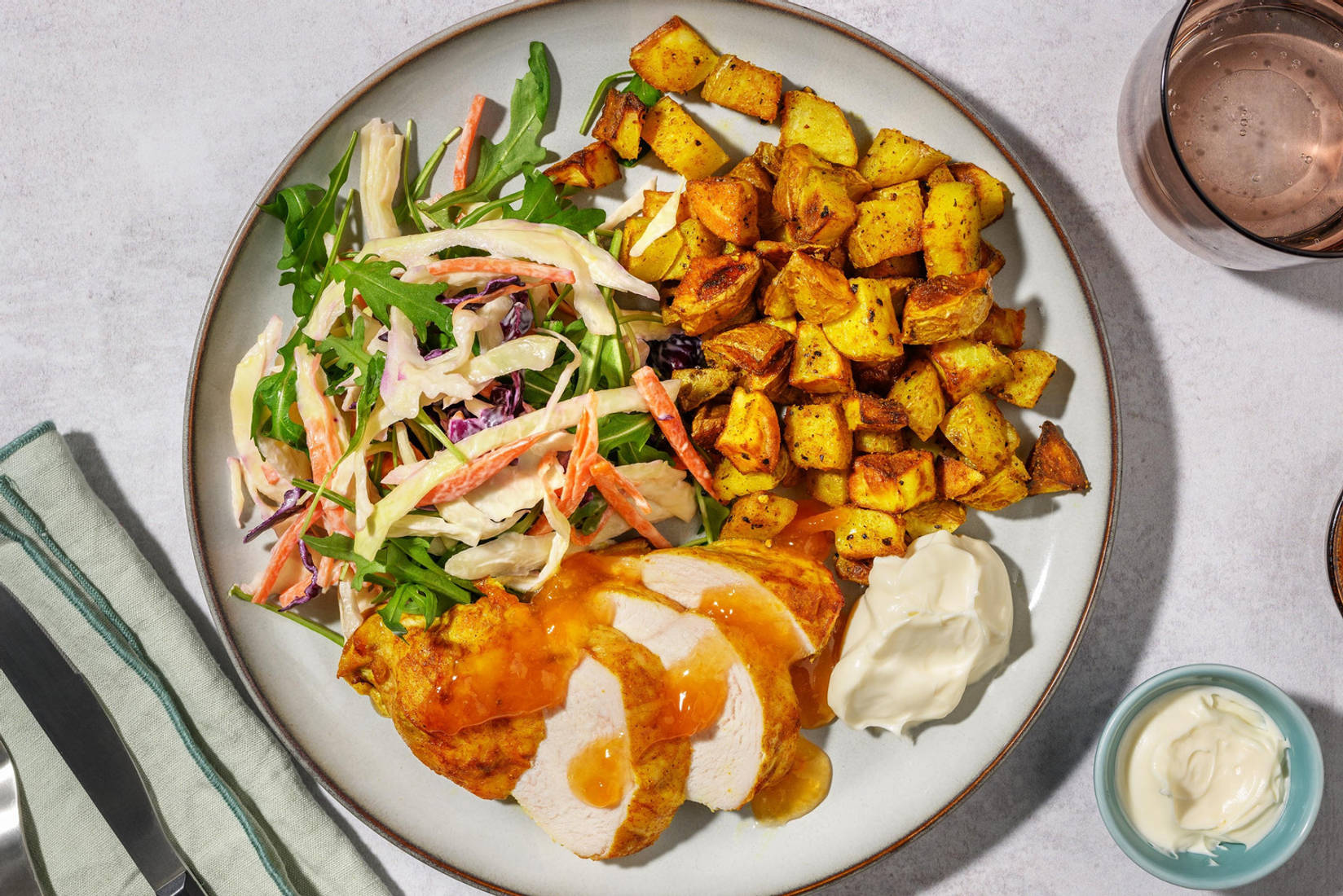 Put your Feet Up Chicken Breast Korma Traybake