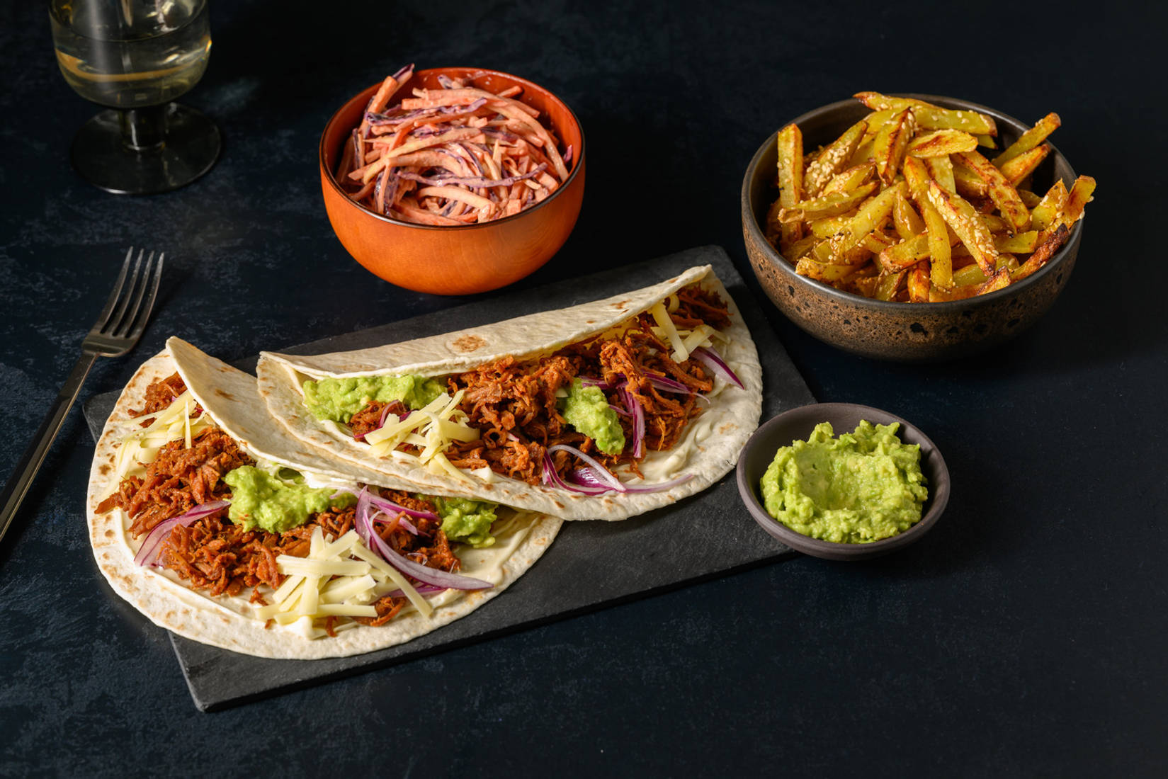 Teriyaki Pulled Pork Tacos