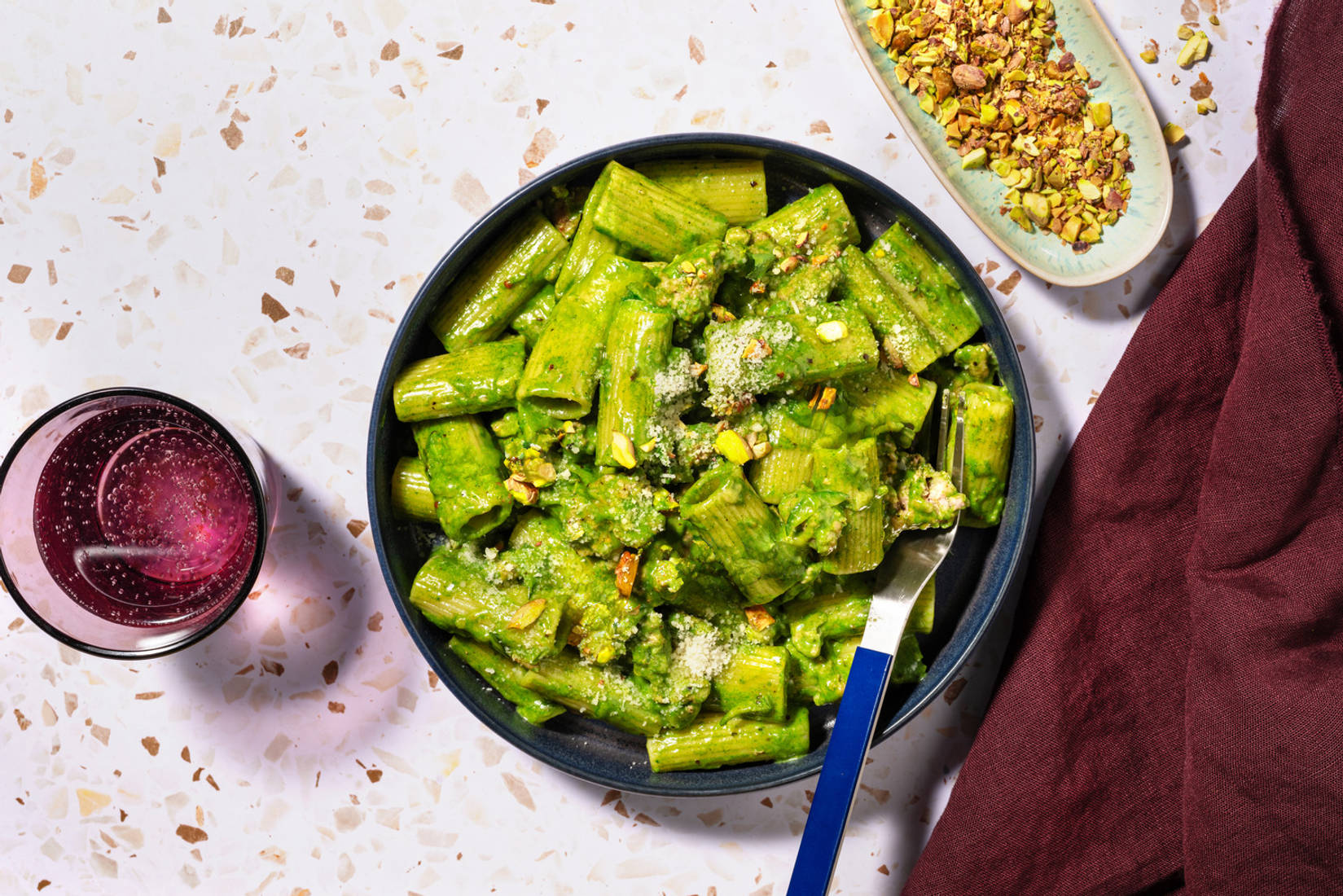Rigatoni porc & légumes alla ragù bianco & Parmigiano Reggiano