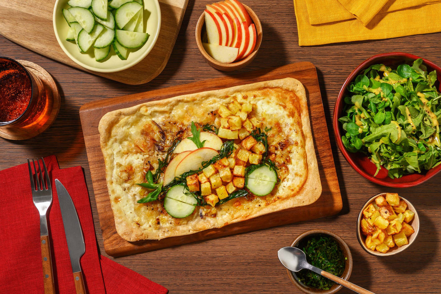 De favoriete flammkuchen van Max en Moritz