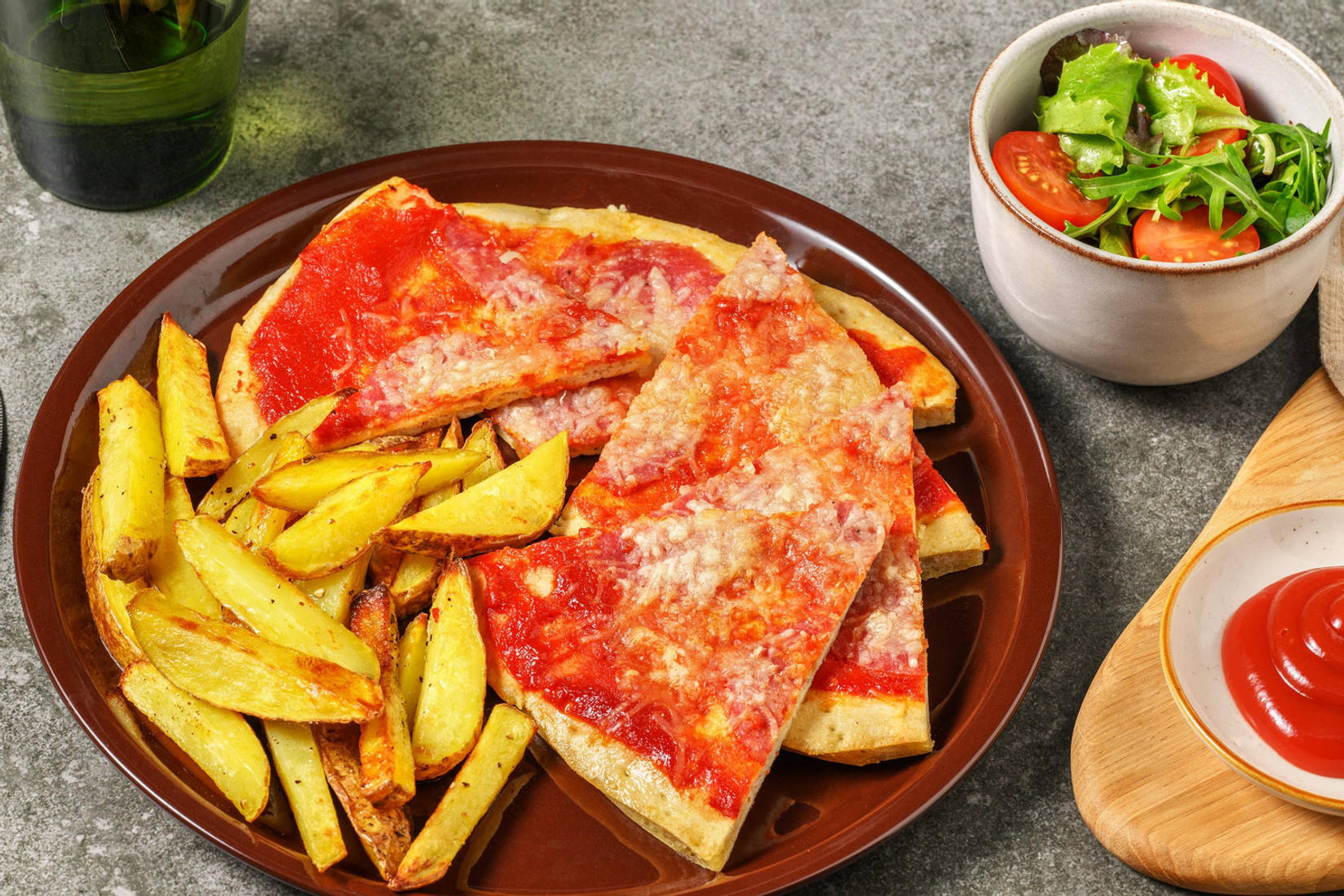 Cheesy Chorizo and Honey Naanizza